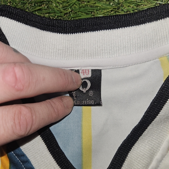 Los Angeles Galaxy Vintage 2004 Striped Soccer Jersey - Picture 3 of 5